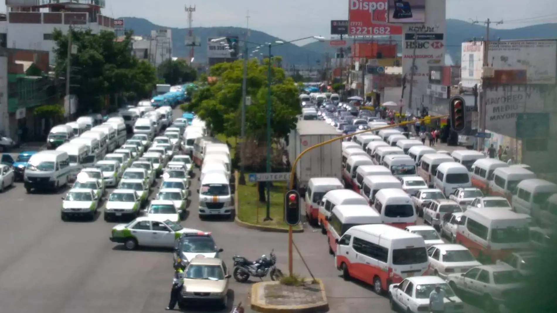 Bloqueos en Cuauhnáhuac